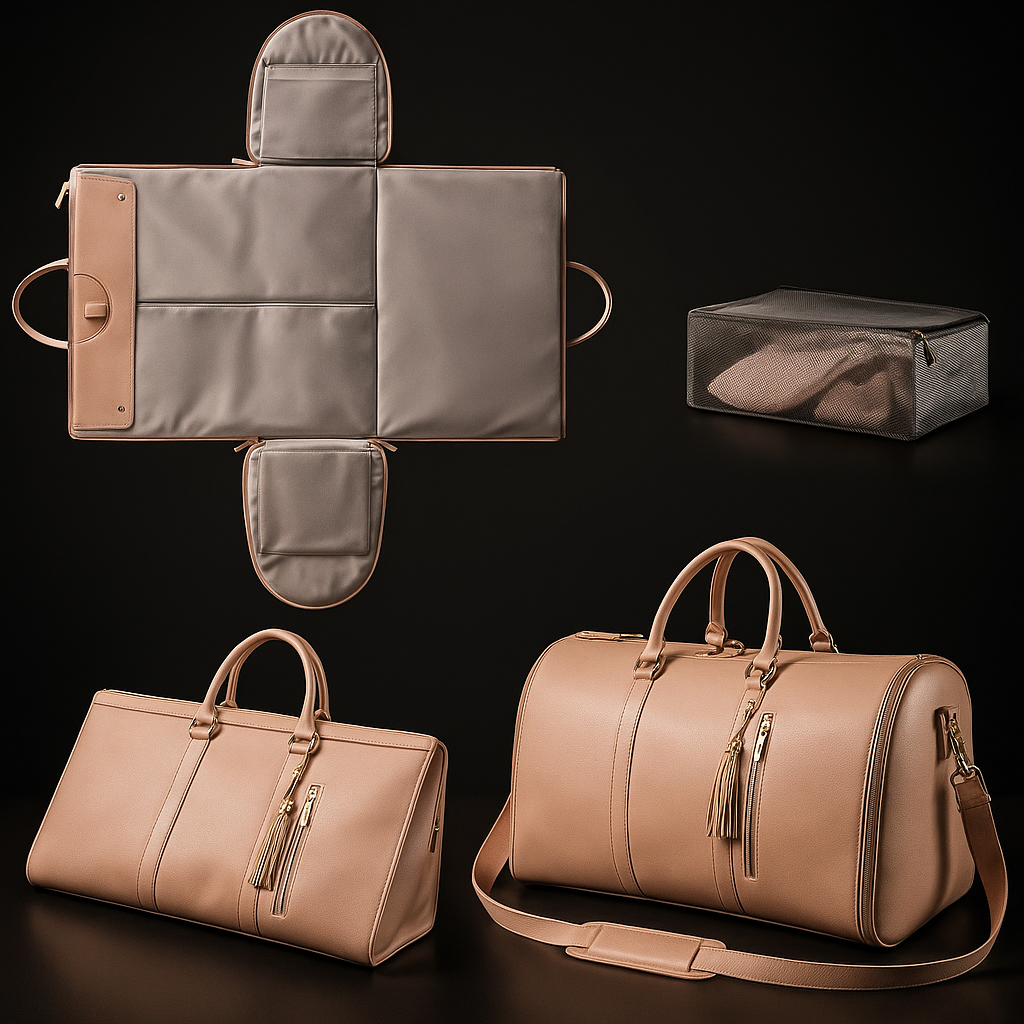 Bolso de Viaje ✨ Luxury Max | Realza tu estilo y resiste 20 kg