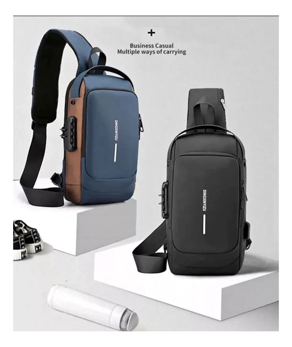 Combo Élite 3 en 1 | x2 MiniBolsos Antirrobo +Máquina de Afeitar