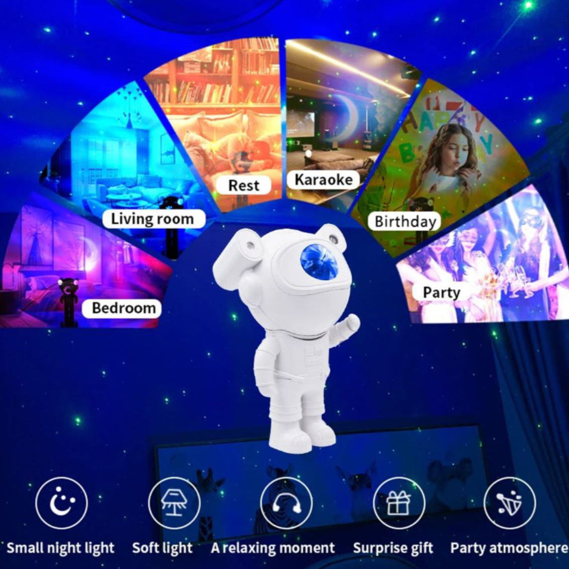 NebulaSense™ | Proyector Sensorial con Toque Espacial