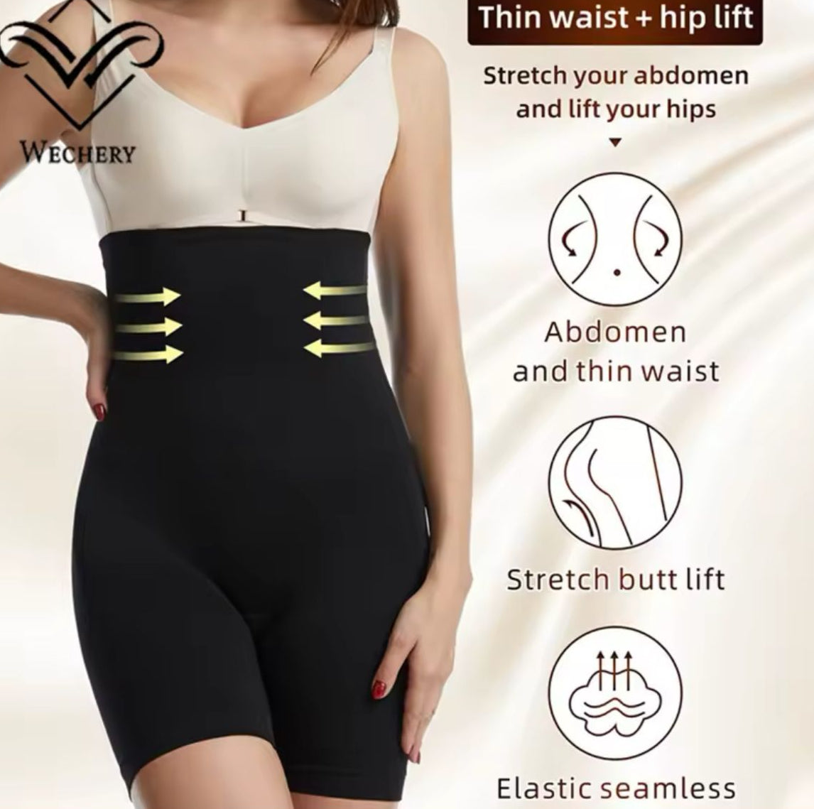 Short Invisible Realce y Control Abdomen – Élevée™