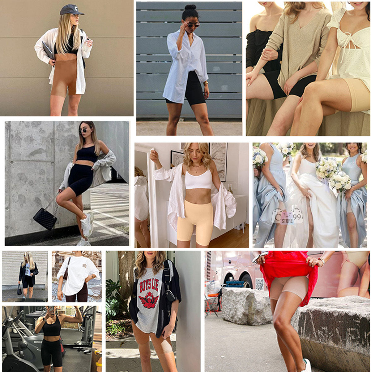 Short Invisible Realce y Control Abdomen – Élevée™