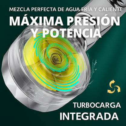Ducha premium Universal ✨EspiralFlow™ - (Adaptable a cualquier ducha)