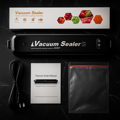 Sellador al Vacío Gourmet™ | Preserva el sabor original de tus alimentos